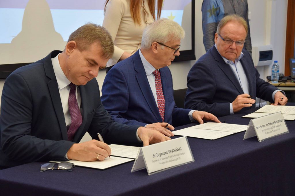 Podpisanie porozumienia KPK PB UE z Pracodawcami RP o współpracy w zakresie Horyzontu 2020